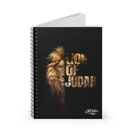 Lion of Judah - Spiral Notebook