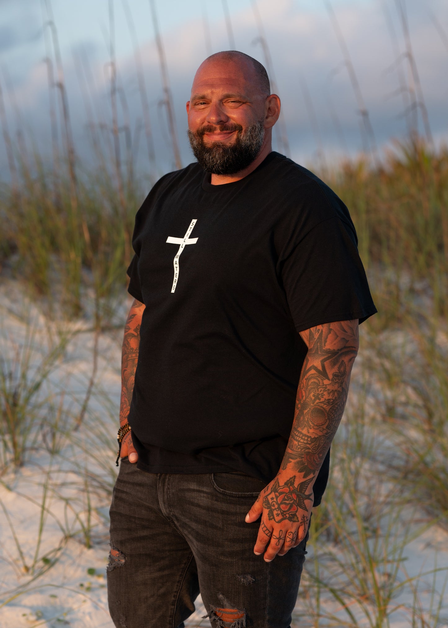 Simple Cross Unisex Tee