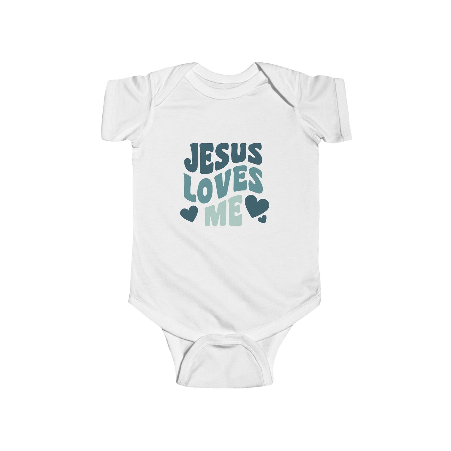 INFANT Jesus Loves Me Onesie