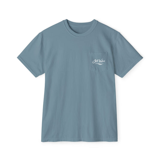 Psalm 23 Comfort Colors Unisex Pocket T-Shirt