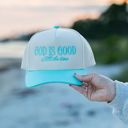 God Is Good Trucker Hat