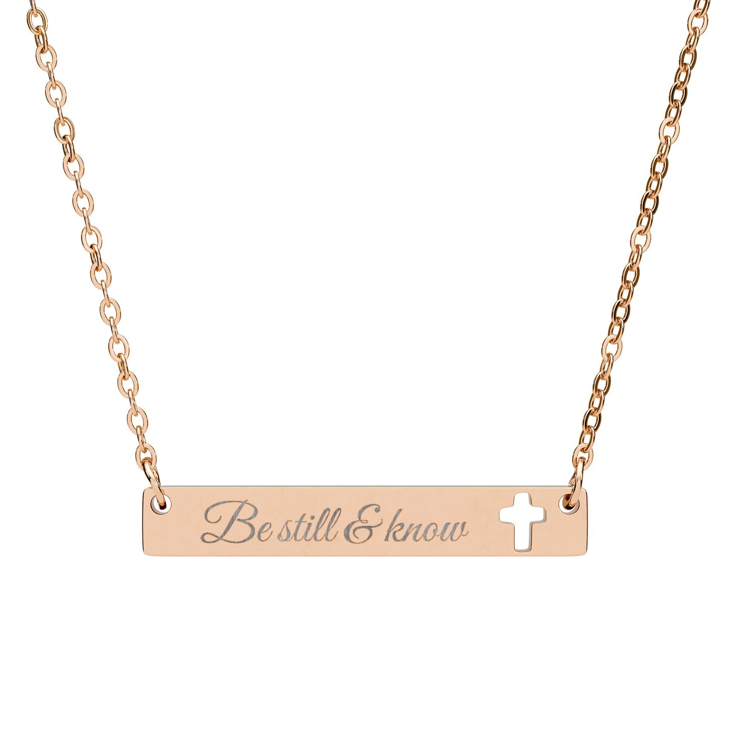 Be Still & Know Necklace