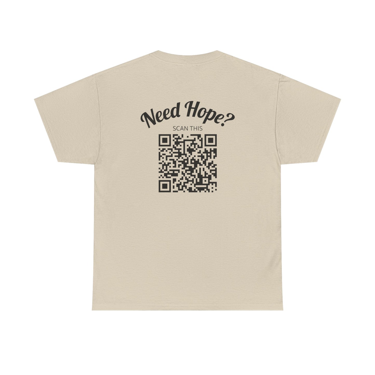 Need Hope? Unisex QR Code Tee