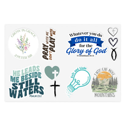 Faith Over Fear 11 Pack Stickers