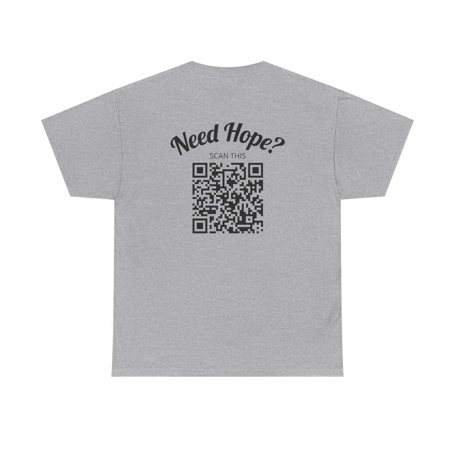 Need Hope? Unisex QR Code Tee