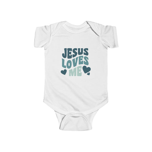BABY Jesus Loves Me Onesie