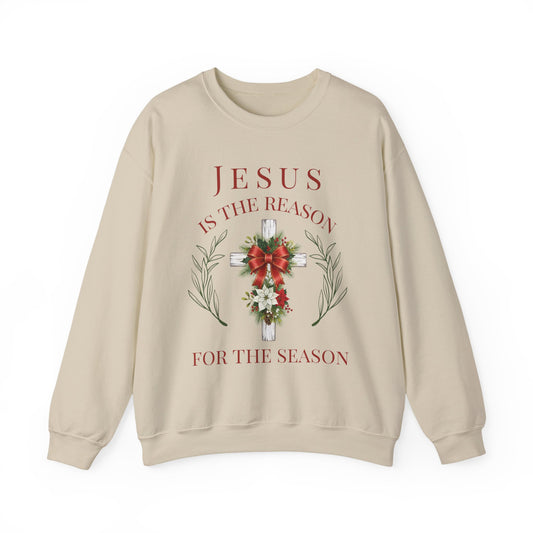 Jesus is the Reason - Crewneck Sweatshirt