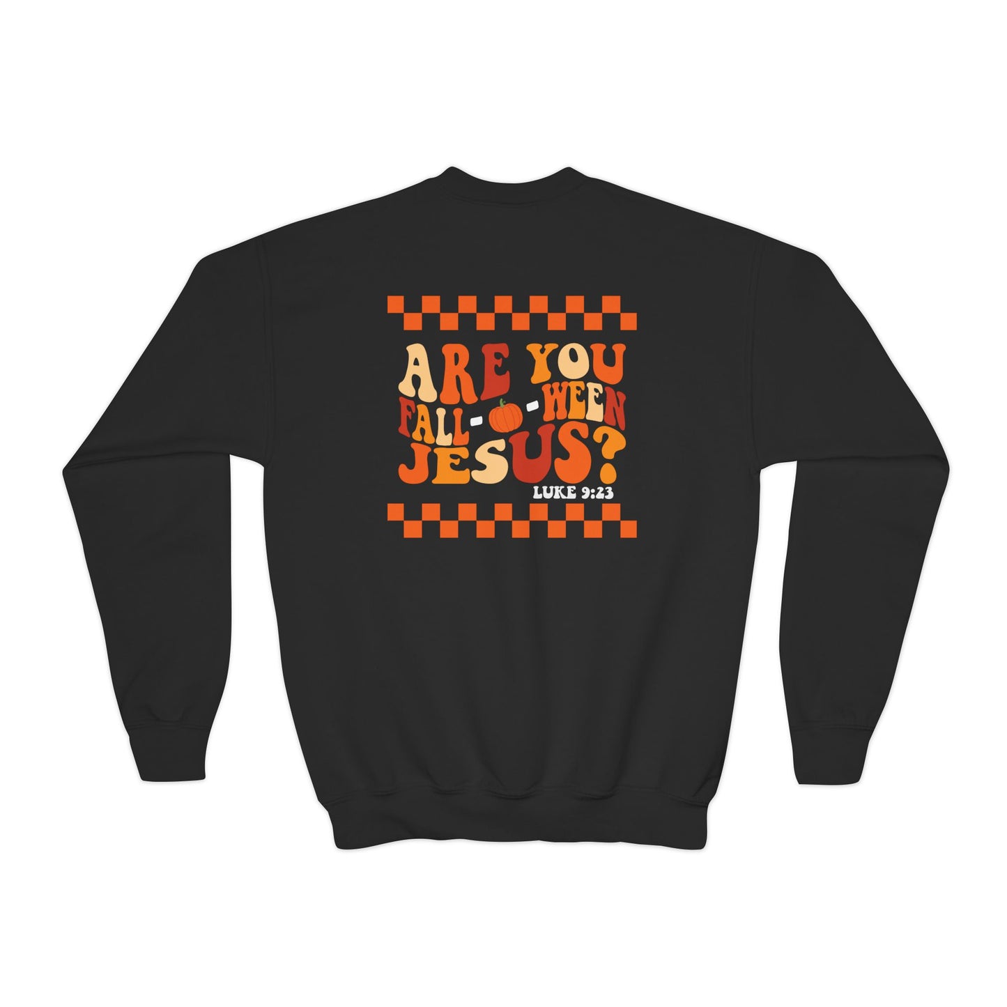 YOUTH Fall-o-ween Jesus Sweatshirt