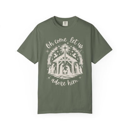 Christmas Nativity - Comfort Colors Tee