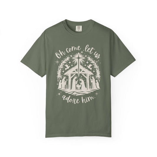 Christmas Nativity - Comfort Colors Tee