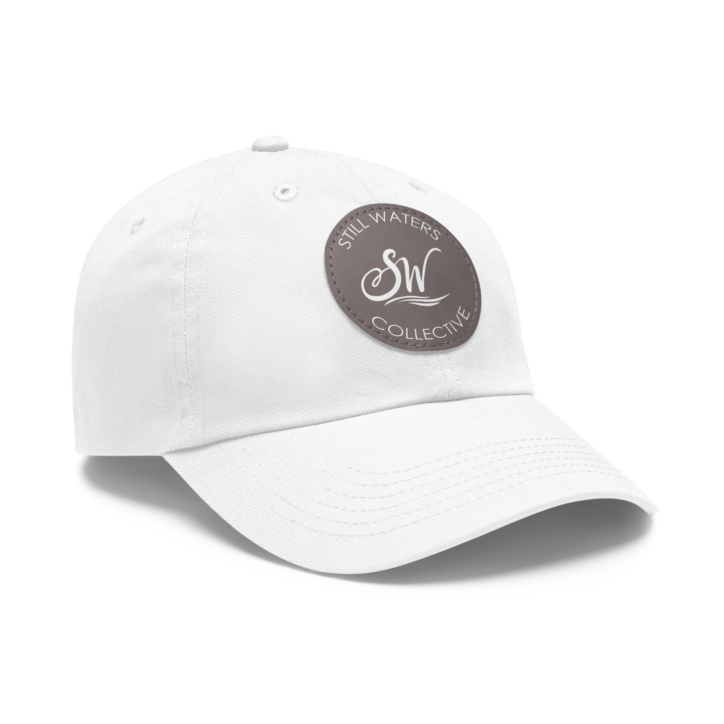 Still Waters Collective Adjustable Dad Hat with Leather Patch