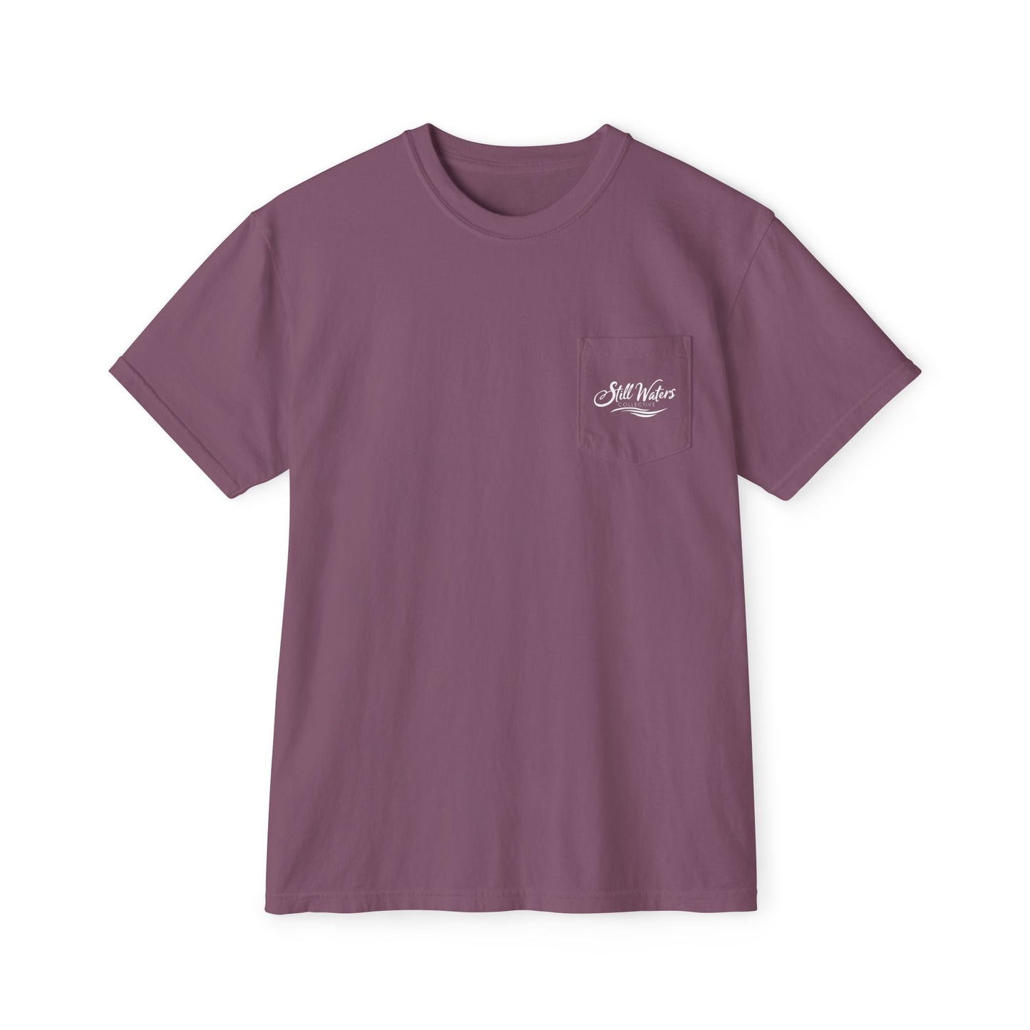 Psalm 23 Comfort Colors Unisex Pocket T-Shirt