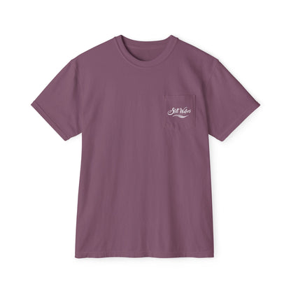 Psalm 23 Comfort Colors Unisex Pocket T-Shirt