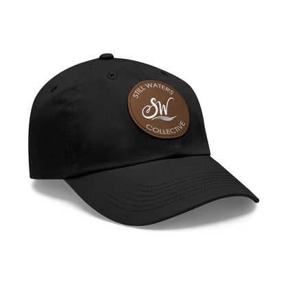 Still Waters Collective Adjustable Dad Hat with Leather Patch