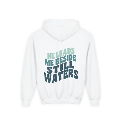 YOUTH He Leads Me Hoodie