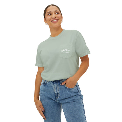 Psalm 23 Comfort Colors Unisex Pocket T-Shirt