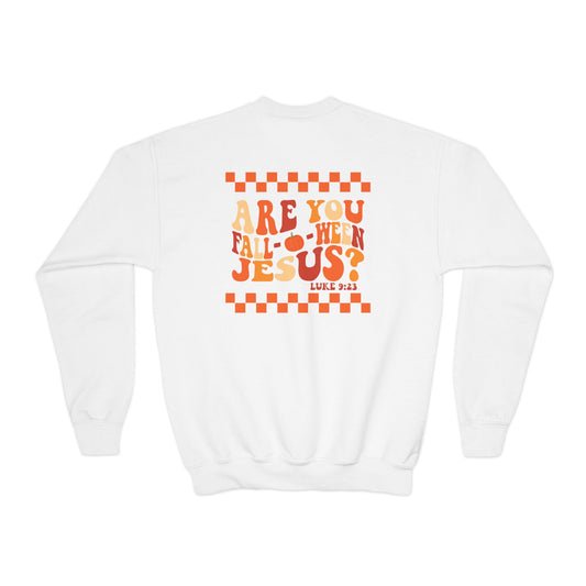 YOUTH Fall-o-ween Jesus Sweatshirt