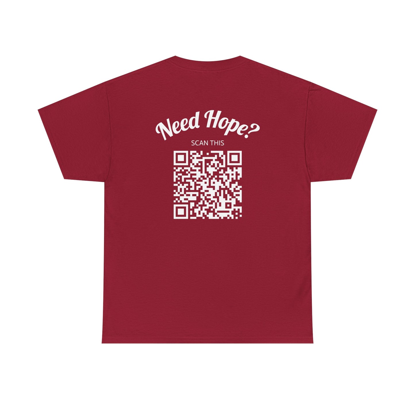 Need Hope? Unisex QR Code Tee