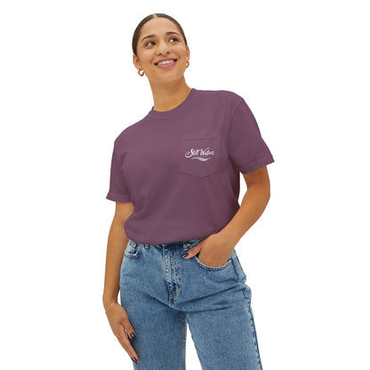 Psalm 23 Comfort Colors Unisex Pocket T-Shirt
