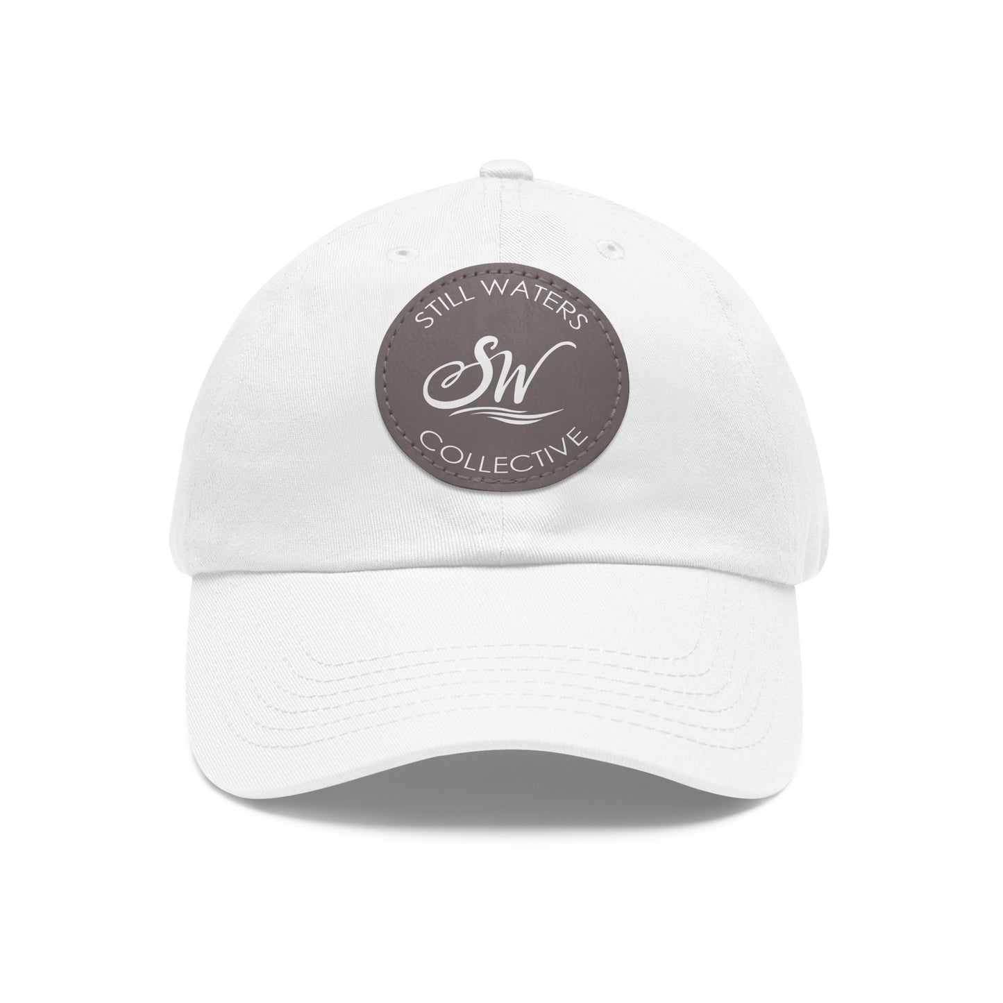 Still Waters Collective Adjustable Dad Hat with Leather Patch
