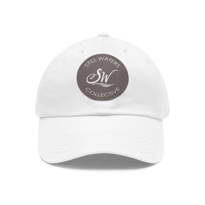 Still Waters Collective Adjustable Dad Hat with Leather Patch