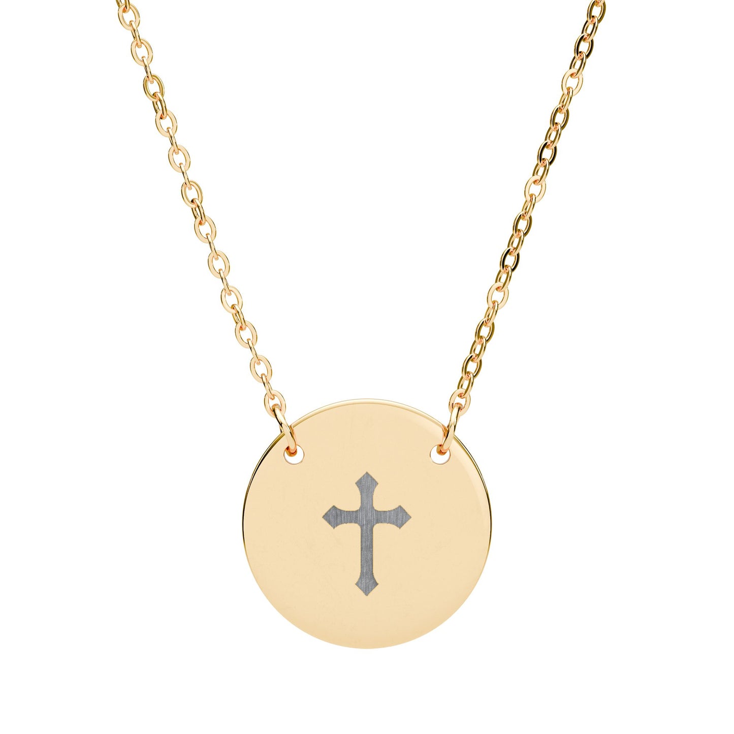 Cross Circle Necklace