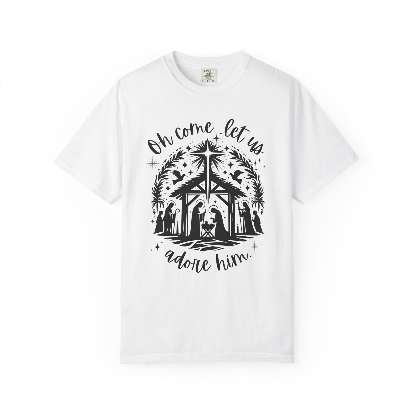 Christmas Nativity - Comfort Colors Tee