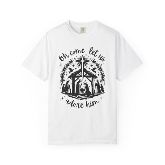 Christmas Nativity - Comfort Colors Tee