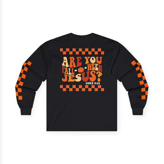Fall-O-Ween Jesus Long Sleeve Tee