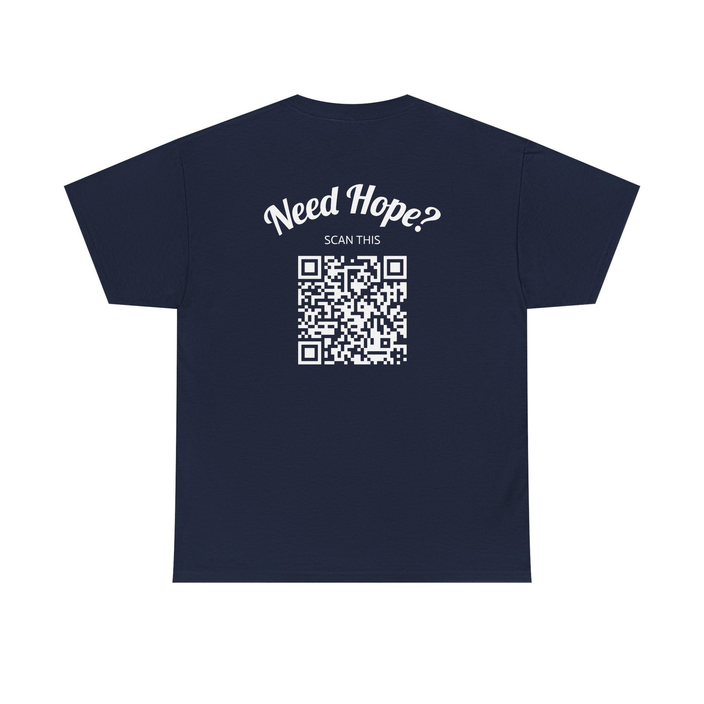 Need Hope? Unisex QR Code Tee