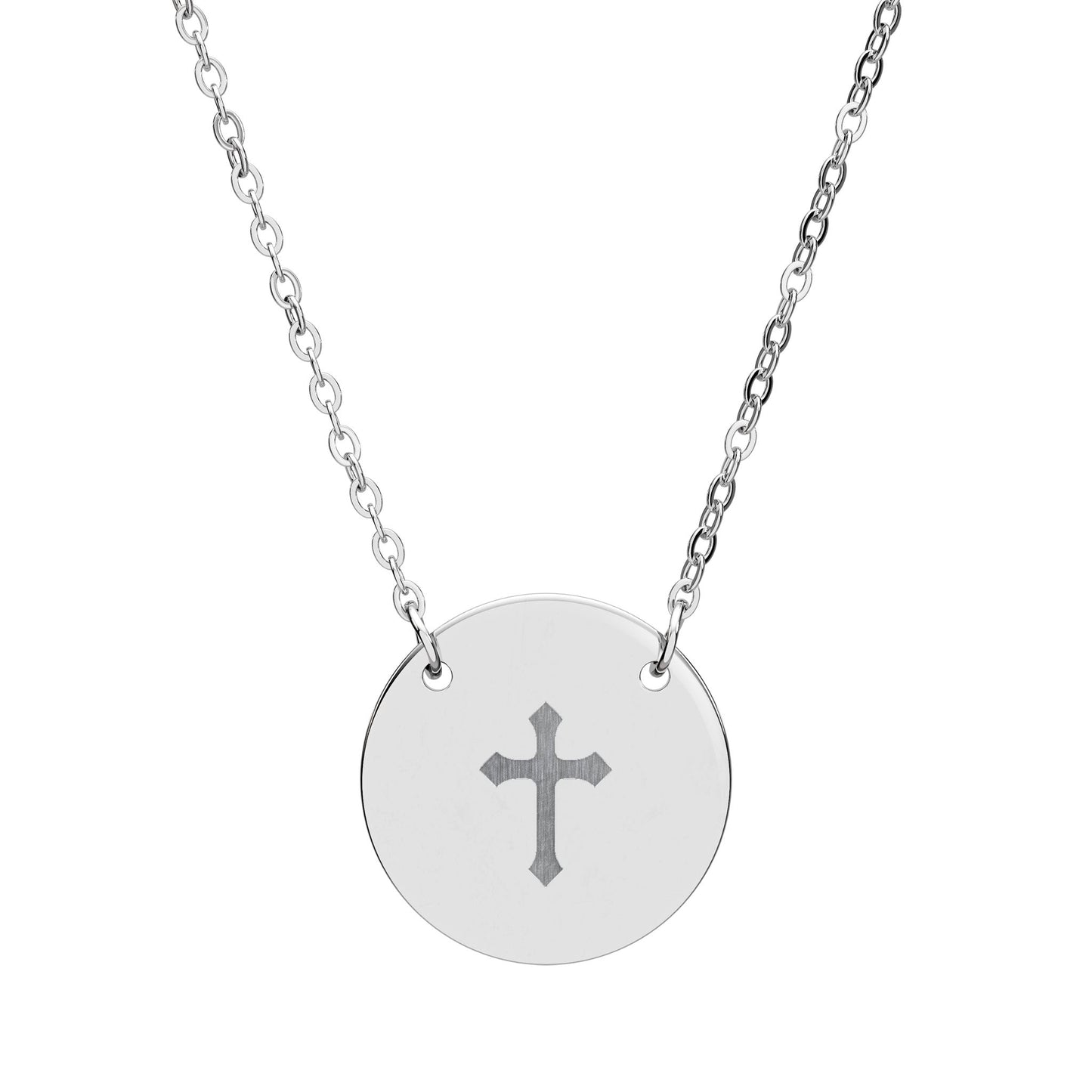 Cross Circle Necklace