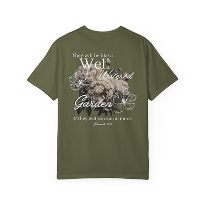 Well Watered Garden Comfort Colors Tee