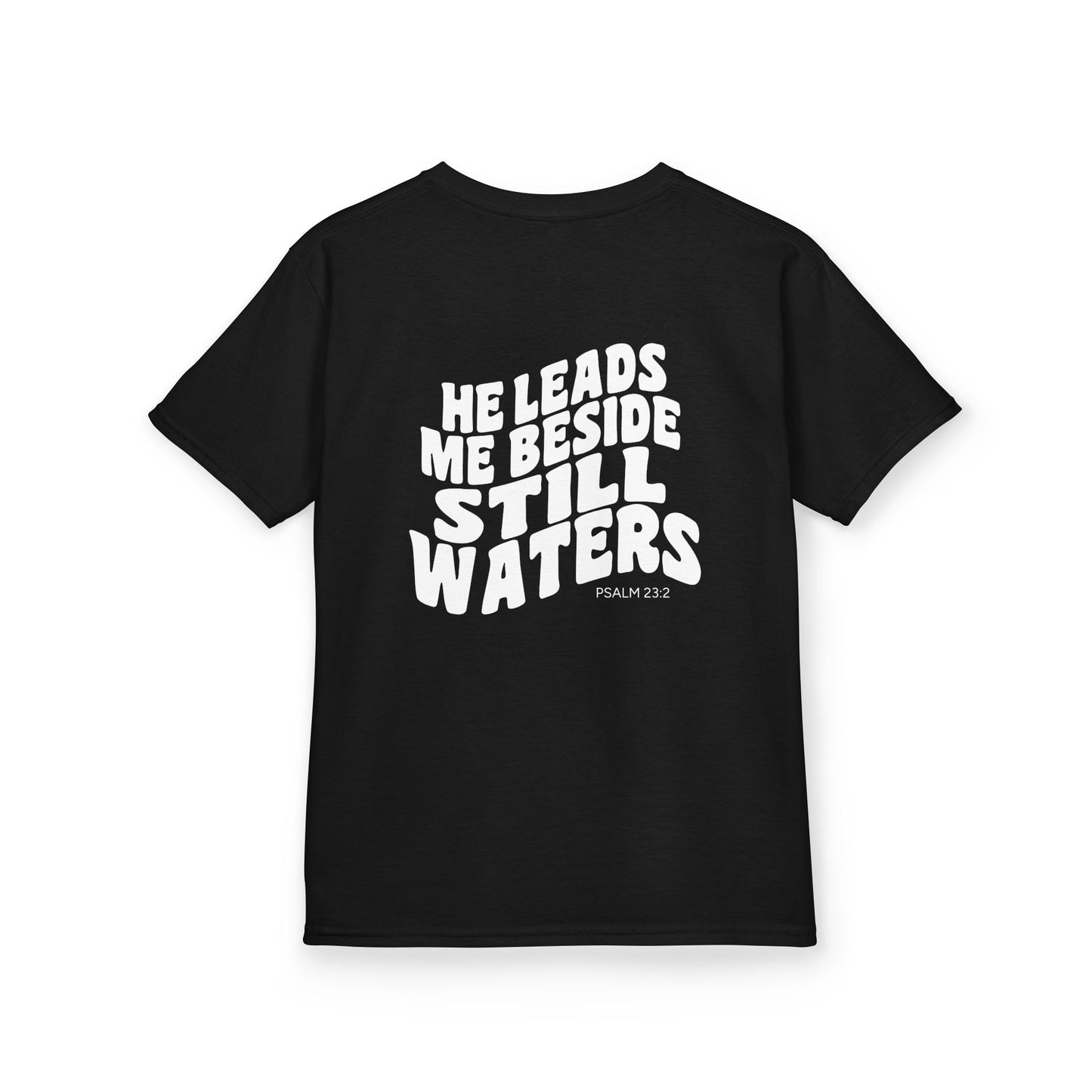 YOUTH He Leads Me Tee
