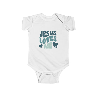 INFANT Jesus Loves Me Onesie