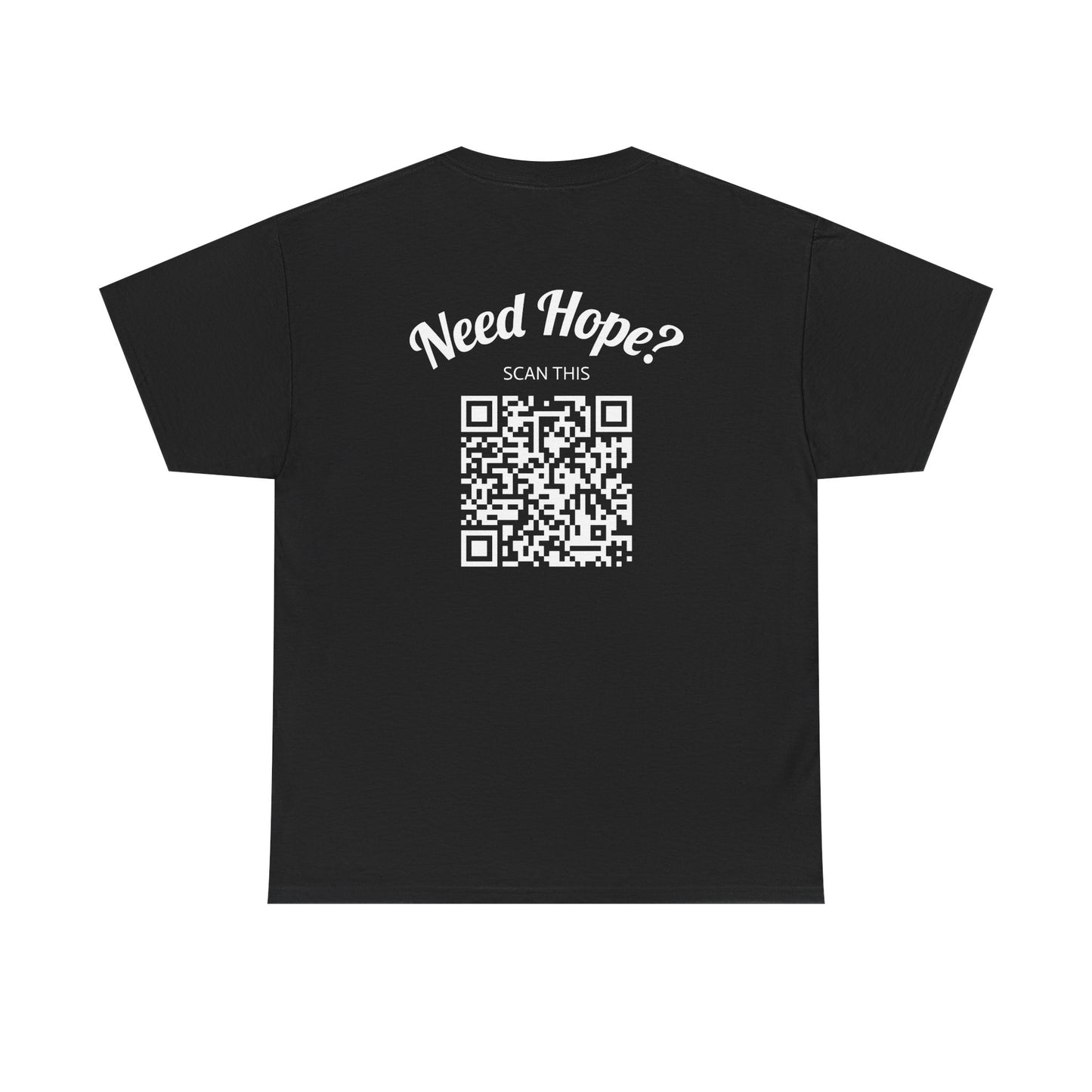 Need Hope? Unisex QR Code Tee