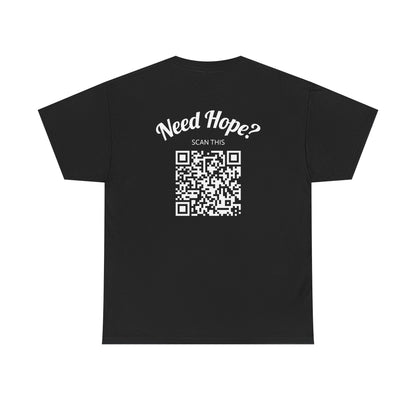 Need Hope? Unisex QR Code Tee