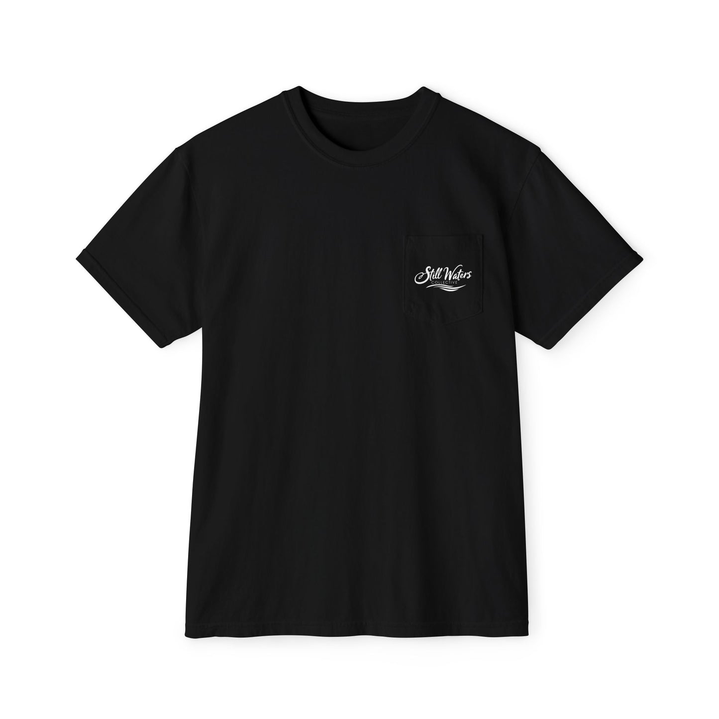 Psalm 23 Comfort Colors Unisex Pocket T-Shirt
