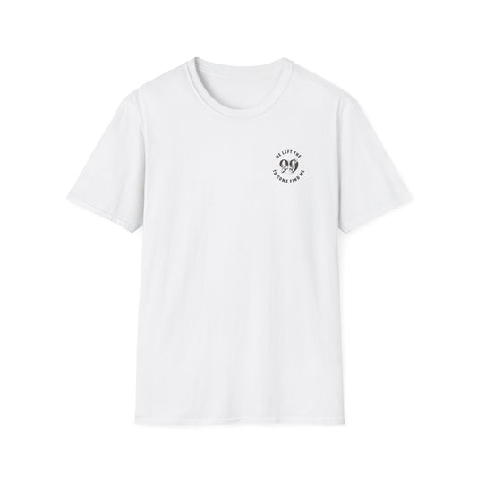 He Left the 99 Unisex Softstyle Tee