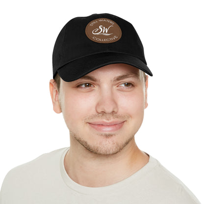 Still Waters Collective Adjustable Dad Hat with Leather Patch
