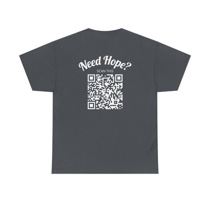 Need Hope? Unisex QR Code Tee