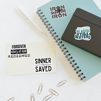 Redeemed & Restored 6 Pack Stickers