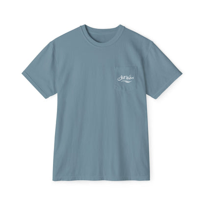 Psalm 23 Comfort Colors Unisex Pocket T-Shirt