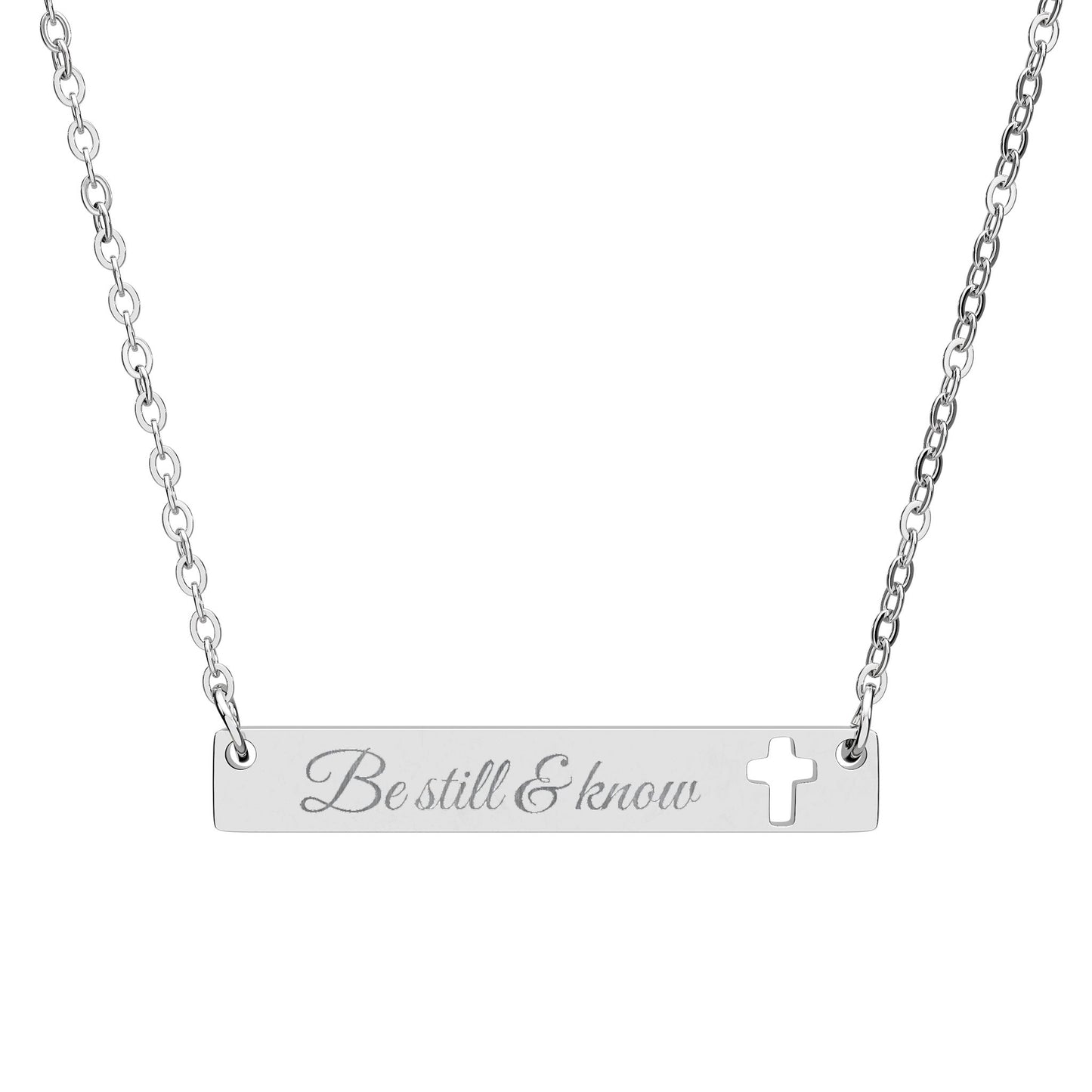 Be Still & Know Necklace