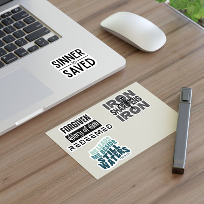 Redeemed & Restored 6 Pack Stickers