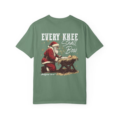 Every Knee Shall Bow Christmas T-Shirt