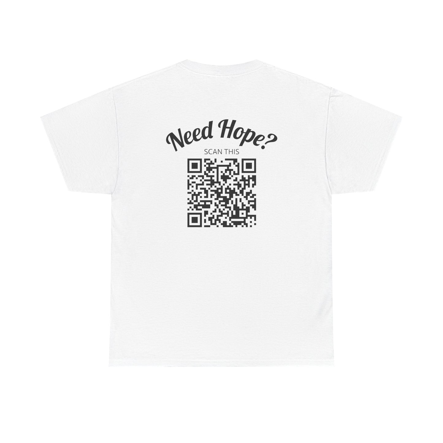 Need Hope? Unisex QR Code Tee