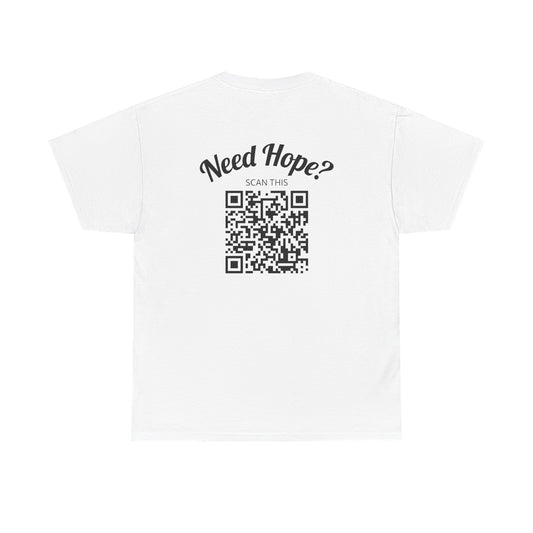 Need Hope? Unisex QR Code Tee