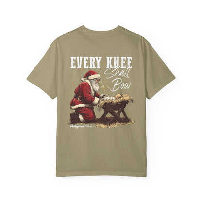Every Knee Shall Bow Christmas T-Shirt
