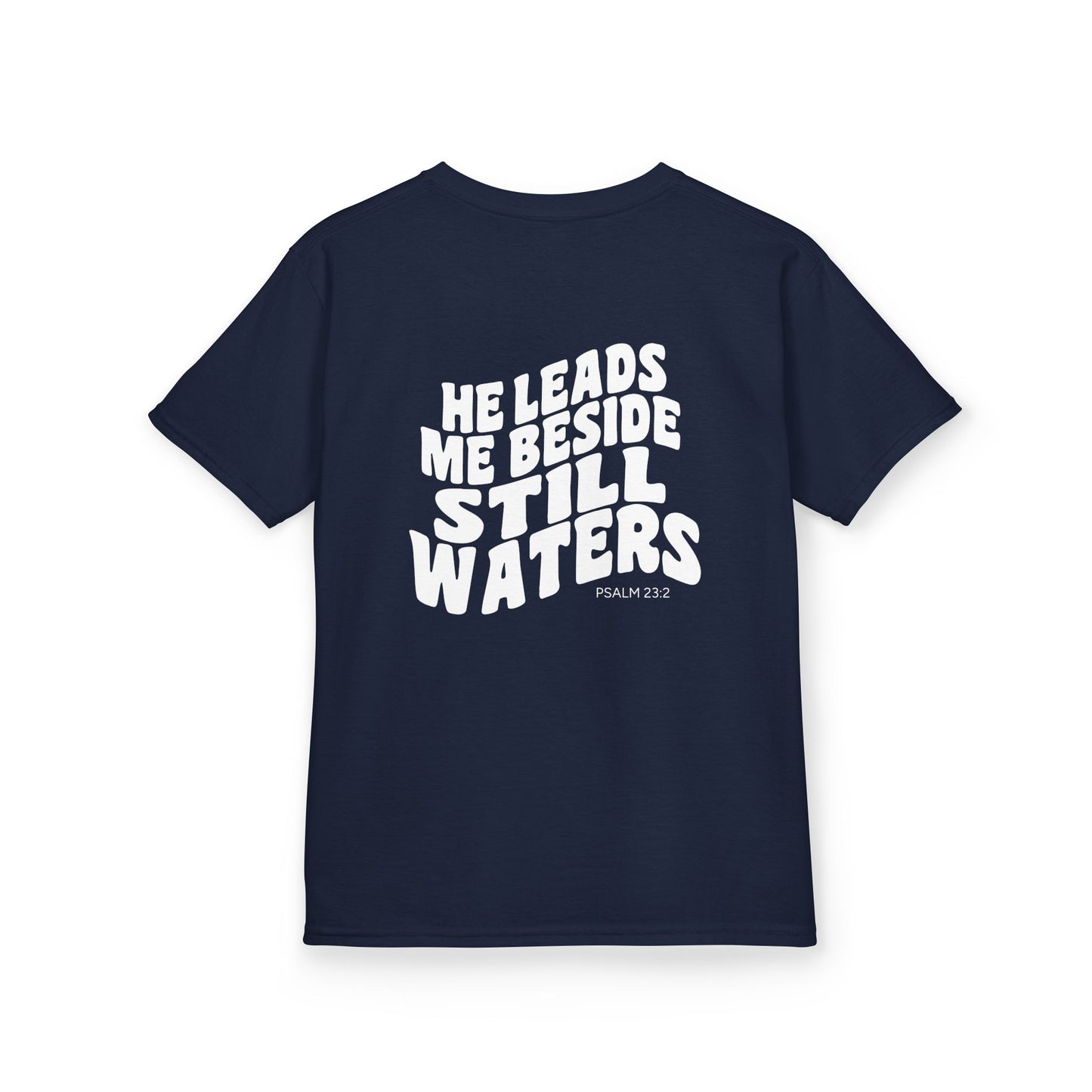 YOUTH He Leads Me Tee