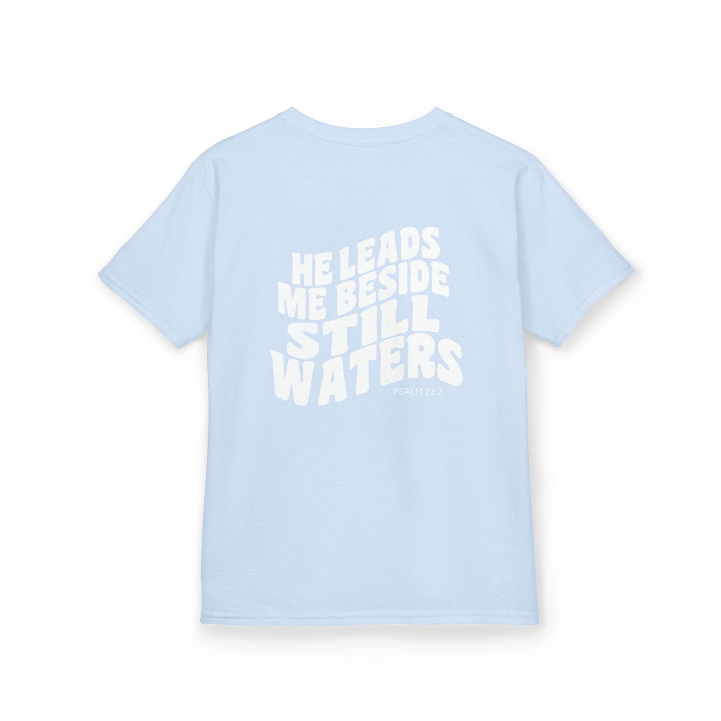 YOUTH He Leads Me Tee